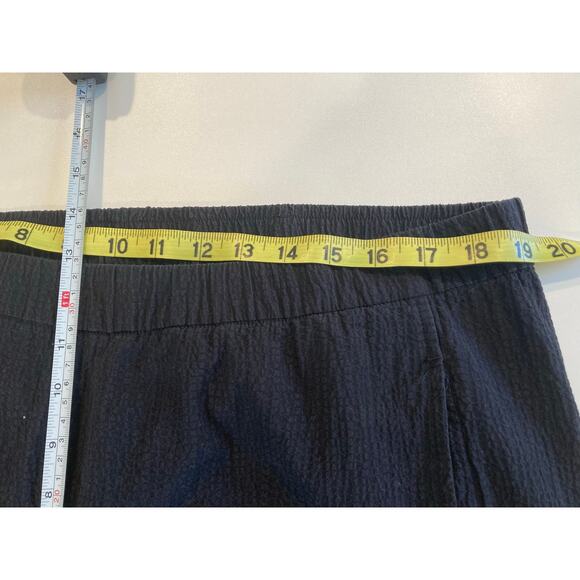 Eileen Fisher Organic Cotton Pucker Lantern Ankle Lightweight Pocket Pants XL - Picture 5 of 9